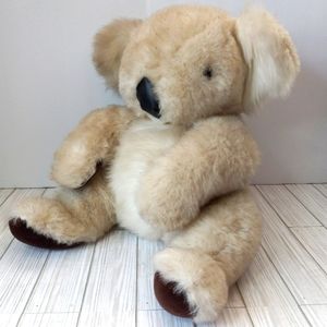 Mighty Star 80s Vintage 24K Polar Puff Jumbo Koala Bear Stuffed Animal Plush